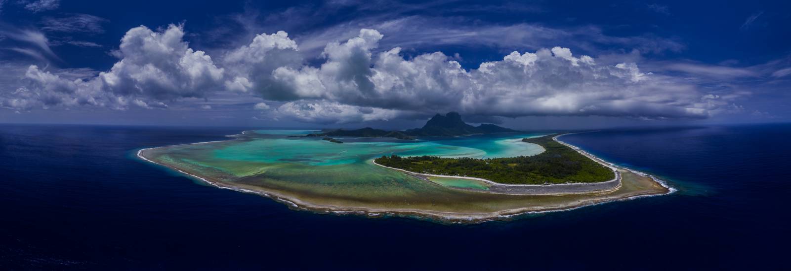 Photo - Polynésie Française - Vue du ciel - Bora Bora #246